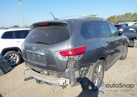2015 Nissan Pathfinder Platinum from USA, damaged, VIN 5N1AR2MN3FC687084